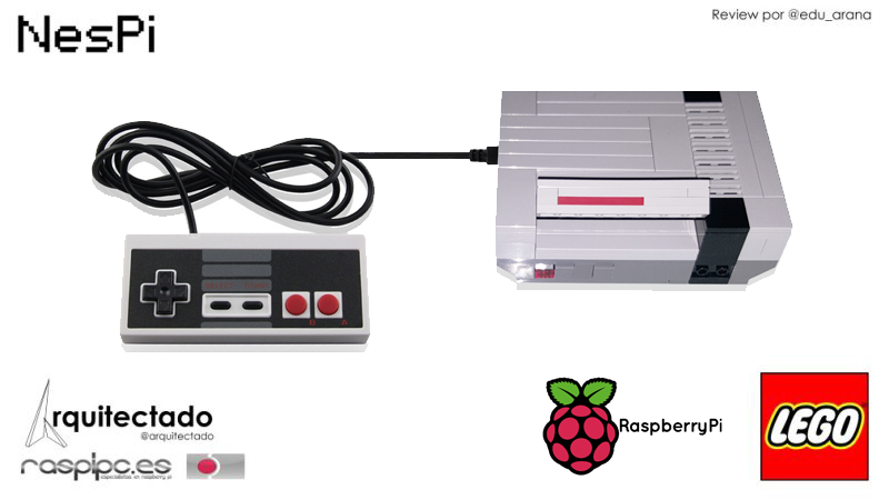 Illustration for article titled NesPI - La caja para la Raspberry PI 2 con forma de Nintendo Nes hecha con piezas de LEGO